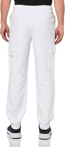 Lacoste Men's Regular Fit Non-Brushed Fleece Cargo Sweatpants in Saudi Arabia