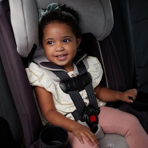 Safety 1st TriMate 3-in-1 Convertible Car Seat, Slim Fit, Infant to Big Kid Car Seat, Easy-Install Harness, Machine-Washable Cover, Dishwasher-Safe Cup Holders, 5-100 lbs, Sharkskin in Saudi Arabia