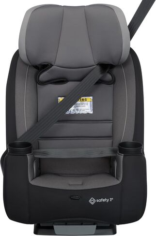 Safety 1st TriMate 3-in-1 Convertible Car Seat, Slim Fit, Infant to Big Kid Car Seat, Easy-Install Harness, Machine-Washable Cover, Dishwasher-Safe Cup Holders, 5-100 lbs, Sharkskin in Saudi Arabia
