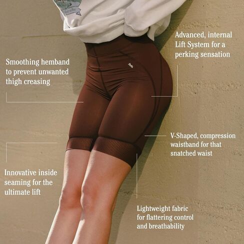 Perks Liftwear - Premium High-Waisted Tummy Control Biker Shorts for Women | Versatile, Stylish, and Luxurious in Kuwait