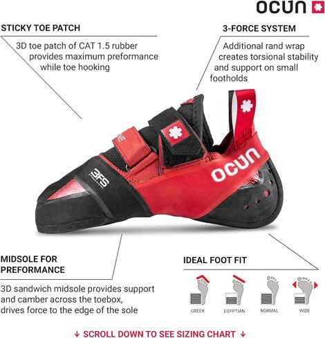 Ocun Ozone Bouldering Shoe I Rock Climbing Shoe in Kuwait