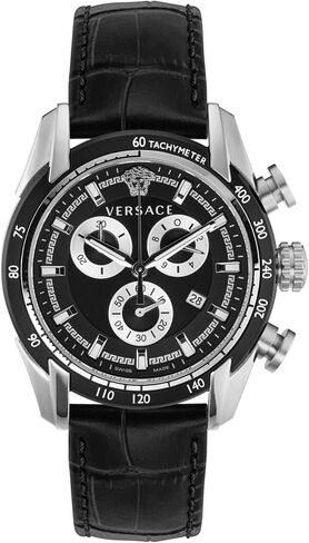 Versace Mens Black 44 mm V-Ray Watch VE2I00921 in Saudi Arabia