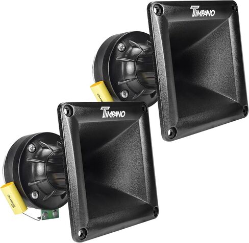 Timpano Horn Driver TPT-DH175 150 Watts 8 Ohm 1" Exit High Frequency Compression Driver with Black Horn (Single) in Kuwait