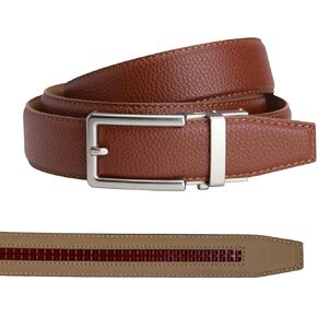 Neubelt Vegan Series Belt with Ratchet Technology, 1 & 3/8" Width, Cut to Size Up to 45" (Navy) in Kuwait