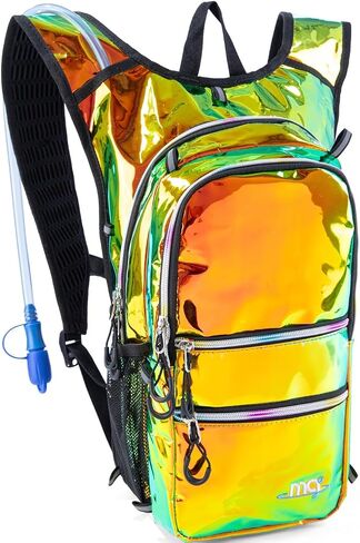 Hydration Backpack Pack with Cool Lights, 2L Water Bladder, Lightweight Bag for Running, Hiking, Bike, Climbing, Music Festival Essential, and Rave in Saudi Arabia