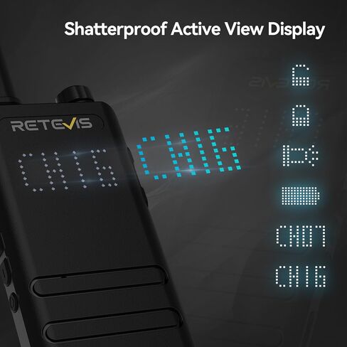 Retevis RT22P، الإصدار الجديد من RT22، أجهزة اتصال لاسلكية قابلة لإعادة الشحن للبالغين، أجهزة راديو FRS مدمجة ثنائية الاتجاه، VOX يدوي، بطارية كبيرة 1620 مللي أمبير في الساعة، شاحن USB C، راديو ثنائي الاتجاه لهدية فندق متجر صغير (4 عبوات) in Kuwait