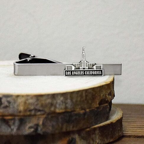 Los Angeles California Antique Silver Temple Tieclip by Ringmasters in Kuwait