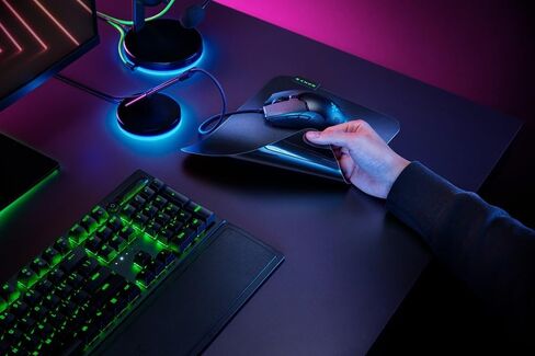 Razer Sphex V3 Hard Gaming Mouse Mat: Ultra-Thin Form Factor - Tough Polycarbonate Build - Adhesive Base - Small in Saudi Arabia