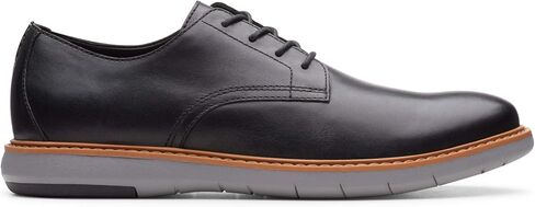Clarks Men's Draper Lace Oxford, Tan Leather with Beige Outsole, 7 M US in Saudi Arabia