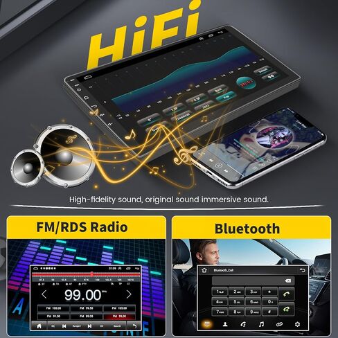 4+64G 9'' Android 15 Car Stereo for Honda Odyssey EX-L 2011-2017 in Kuwait