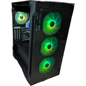 Centaurus Andromeda A4.1 Gaming Computer - AMD Ryzen 9 5900X 12-Core 4.2GHz, 32GB RAM, Radeon RX 6800 XT 16GB, 1TB SSD, Windows 11 Pro, Liquid Cooler, WiFi. Custom PC VR 4K Ready in Kuwait