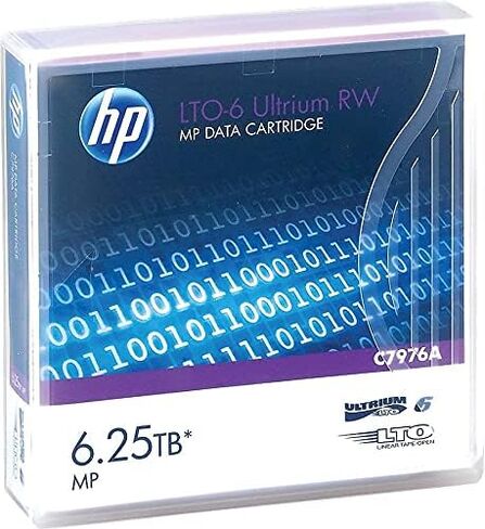 Hewlett-Packard Enterprise HP HEWC7976A LTO-6 Ultrium 6.25TB MP RW Data Cartridge in Saudi Arabia