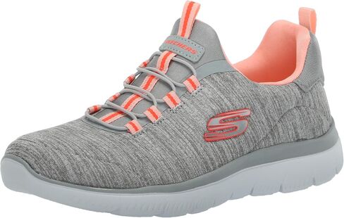 Skechers Women's Summits Sneaker, Navy/Lavendar=NVLV, 11 Wide in Saudi Arabia