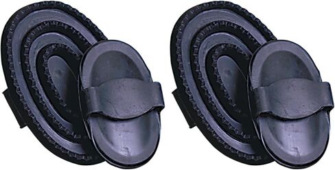 Weaver Leather Large Rubber Curry Comb, Black, 65-2141 in Saudi Arabia