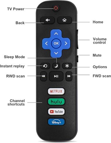 NH800UP RF402A-V14 IR Remote Control Replacement for Philips Android 4K Ultra HD Smart LED TV 43PFL5766/F7 50PFL5704/F7 55PFL5604/F7 55PFL5704/F7 65PFL5504/F7 65PFL5704/F7 75PFL5704/F7(No Voice) in Kuwait