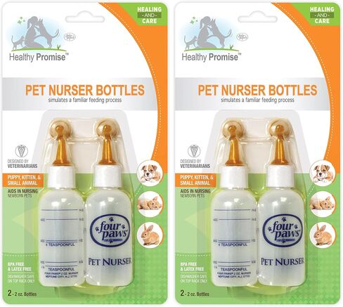 Pet Nurser Bottles Kit, 2.2 oz, 2 Pk in Kuwait