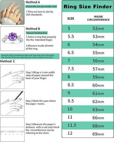Pink Cubic Zirconia Ring 925 Sterling Silver Engagement Ring for Women Round Milgrain Cut Gemstone Birthstone Promise Ring for Her Size 7 in Saudi Arabia