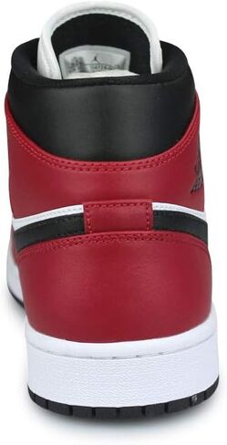 Jordan Mens Air Jordan 1 Mid 554724 069 Chicago Black Toe - Size 11 in Saudi Arabia