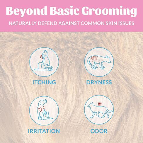 SKOUT'S HONOR: Probiotic Deodorizer 8 fl. oz. - Hydrates and Deodorizes Fur, Supports Pet’s Natural Defenses, PH-Balanced and Sulfate Free - Avocado Oil (Happy Puppy) in Saudi Arabia