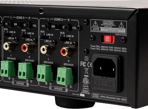 Dayton Audio MA1260 Multi-Zone 12 Channel Amplifier 60WPC in Kuwait