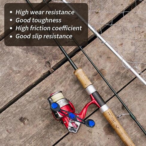 Fishing Baitcasting Reel Handle Replacement Parts | with EVA Knob and Nut in Kuwait
