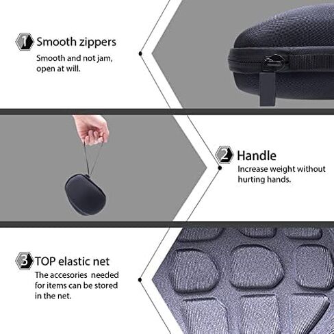 co2CREA Hard Case Replacement for Logitech MX Master 3 Master 3S Advanced Wireless Mouse (Mid Grey Case) in Saudi Arabia