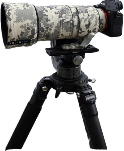 ROLANPRO Camouflage Lens Cover for Sony FE 70-200mm F/2.8 GM OSS II CoverLens Protective Sleeve Case-#2 Dark Camo Waterproof in Saudi Arabia