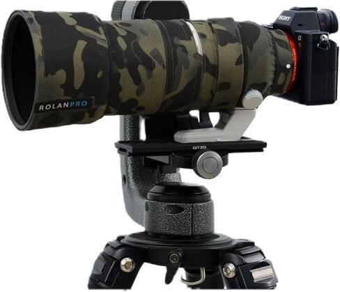 غطاء عدسة مقاوم للماء من ROLANPRO لهاتف Sony FE 70-200 مم F/2.8 GM OSS II غطاء حماية للعدسة - #2 أسود داكن مقاوم للماء in Kuwait