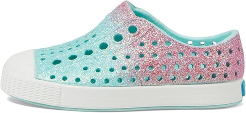 Native Shoes Jefferson Bling (Little Kid/Big Kid) Saba Patina Bling/Shell White 11 Little Kid M in Kuwait