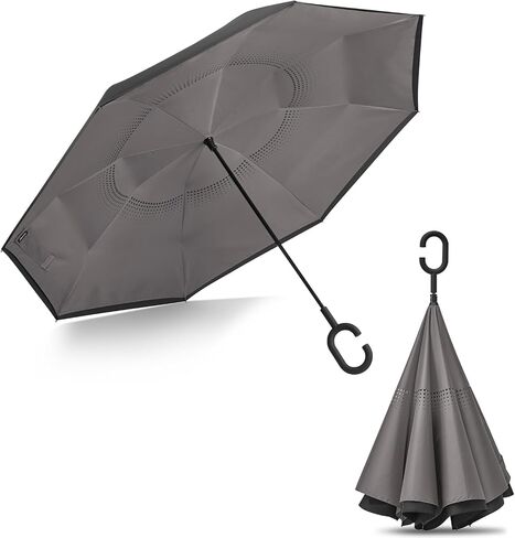 G4Free مظلة سفر مدمجة خفيفة UPF 50+ مظلة حماية من الأشعة فوق البنفسجية ألياف الكربون سوبر سليم صغيرة مظلات شمسية صغيرة in Kuwait