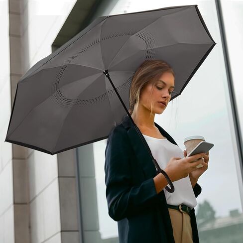 G4Free مظلة سفر مدمجة خفيفة UPF 50+ مظلة حماية من الأشعة فوق البنفسجية ألياف الكربون سوبر سليم صغيرة مظلات شمسية صغيرة in Kuwait