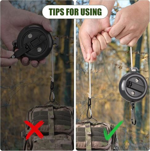 حزام تسلق TOBWOLF عالي التحمل، حزام تسلق شجرة آمن قابل للتعديل، أشرطة شجرة للصيد مع مشبك فولاذي، معدات معدات حزام تسلق الأشجار سريعة التوصيل لصيد الأشجار in Kuwait