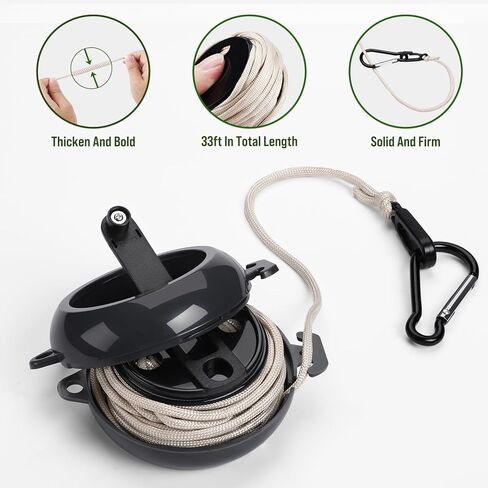 حزام تسلق TOBWOLF عالي التحمل، حزام تسلق شجرة آمن قابل للتعديل، أشرطة شجرة للصيد مع مشبك فولاذي، معدات معدات حزام تسلق الأشجار سريعة التوصيل لصيد الأشجار in Kuwait