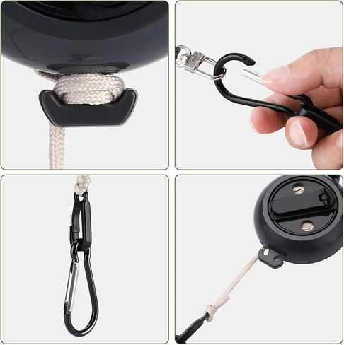 حزام تسلق TOBWOLF عالي التحمل، حزام تسلق شجرة آمن قابل للتعديل، أشرطة شجرة للصيد مع مشبك فولاذي، معدات معدات حزام تسلق الأشجار سريعة التوصيل لصيد الأشجار in Kuwait