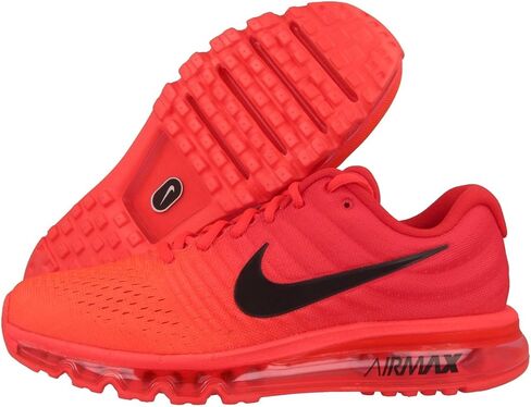 NIKE Men's Air Max 2017, Bright Crimson/Black, 7.5 M US in Saudi Arabia