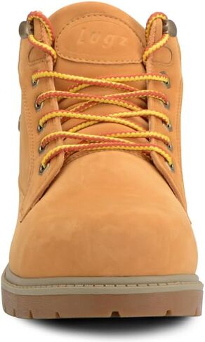 Lugz Men's Mantle Mid Classic Memory Foam Chukka Fashion Boot, Golden Wheat/Tan-Khaki/Gum, 12 in Saudi Arabia