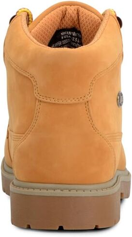 Lugz Men's Mantle Mid Classic Memory Foam Chukka Fashion Boot, Golden Wheat/Tan-Khaki/Gum, 12 in Saudi Arabia