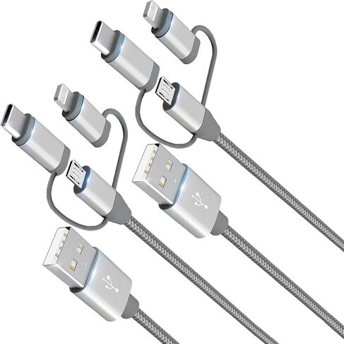 MFi Certified 3 in 1 Multi Charging Cable 1Pack in Kuwait