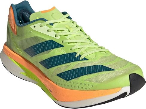 adidas Unisex Adizero Adios Pro 2 Pulse Lime/Real Teal/Flash Orange 11 in Saudi Arabia