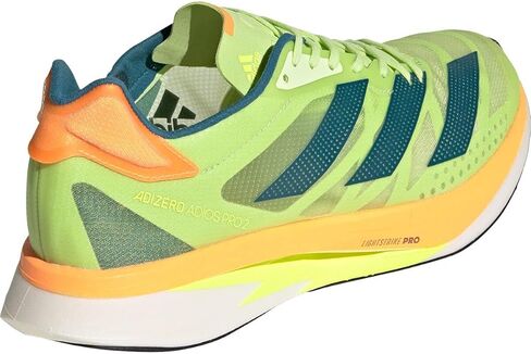 adidas Unisex Adizero Adios Pro 2 Pulse Lime/Real Teal/Flash Orange 11 in Saudi Arabia
