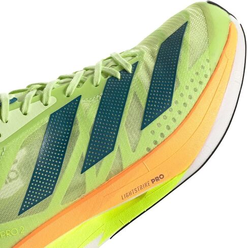 adidas Unisex Adizero Adios Pro 2 Pulse Lime/Real Teal/Flash Orange 11 in Saudi Arabia