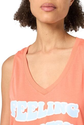 PJ Salvage womens Loungewear Playful Prints Tank Pajama Top in Saudi Arabia