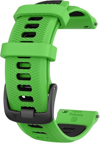 OVERSTEP Compatible with Garmin Forerunner 265 Replacement Band, Quick Release 22mm Watch Band for Forerunner 255, Vivoactive 4, Venu 2 Smart Watch in Kuwait