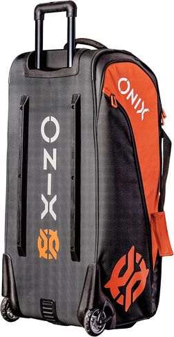 Onix KZ7400-PWDOB Pro Team Wheeled Duffle Bag in Orange/Black in Kuwait