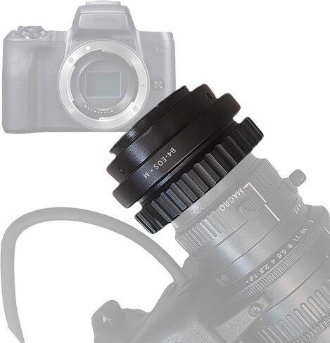 B4-EF M Lens Adapter Compatible with B4 2/3" Broadcast Grade Mount Lens & for EOS-M (EF-M Mount) Camera EF M M2 M3 M5 M6 M10 M50 M100.with Tripod Mount in Saudi Arabia