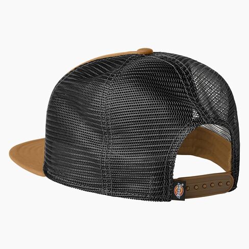 Dickies Men's Flat Bill Trucker W/Embr Twill Patc in Saudi Arabia