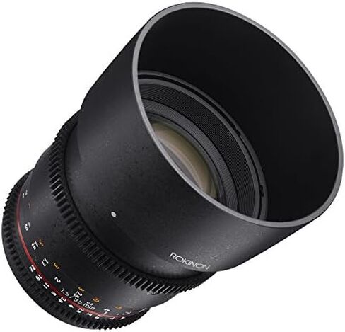 Rokinon Cine DS DS85M-N 85mm T1.5 AS IF UMC Full Frame Cine Fixed Lens for Nikon | Cinema lens provides smooth manual focus and consistent optical performance for professional video production. in Saudi Arabia