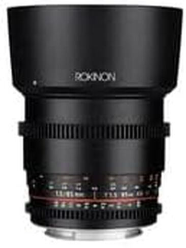 Rokinon Cine DS DS85M-N 85mm T1.5 AS IF UMC Full Frame Cine Fixed Lens for Nikon | Cinema lens provides smooth manual focus and consistent optical performance for professional video production. in Saudi Arabia