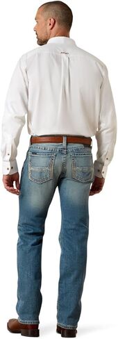 Ariat Male M7 Rocker Stretch Stirling Stackable Straight Leg Jean Shasta 30W x 30L in Saudi Arabia
