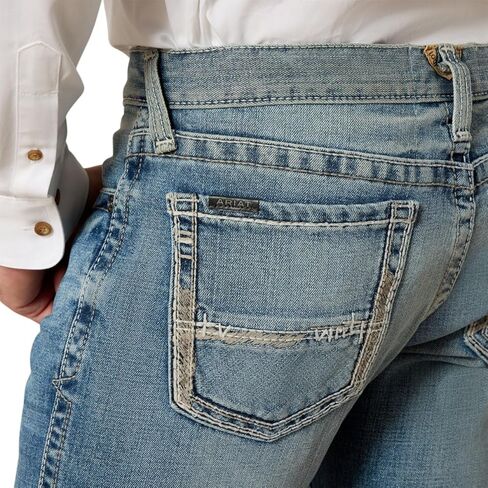 Ariat Male M7 Rocker Stretch Stirling Stackable Straight Leg Jean Shasta 30W x 30L in Saudi Arabia